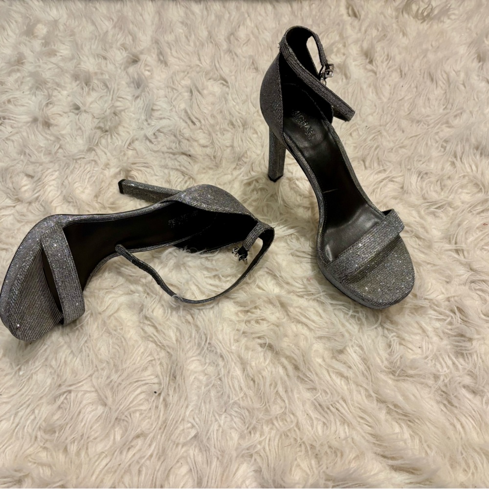 MICHAEL Michael Kors Silver Sandals